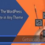 Change the WordPress Logo Size in Any Theme-getsocialguide