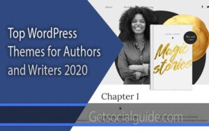 Top WordPress Themes for Authors and Writers 2020 - getsocialguide