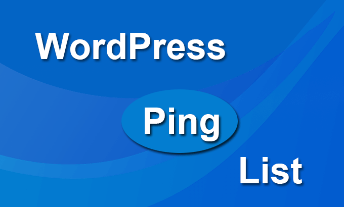 Fast XML-RPC Ping Services – How to set up your WordPress Blog