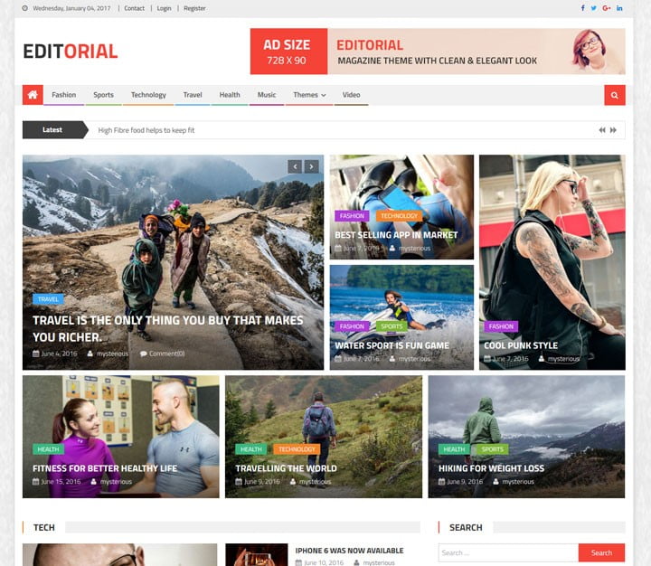 editorial-free-wordpress-magazine-theme