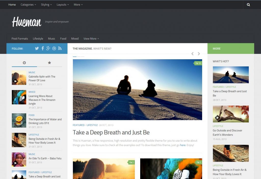 Free Magazine WordPress Themes & Templates 2020