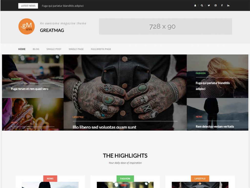 greatmag-wordpress magazine theme