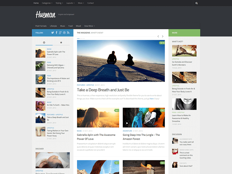 Free Magazine WordPress Themes & Templates 2020