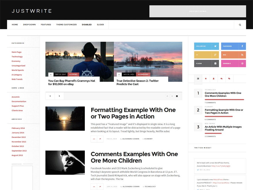 Free Magazine WordPress Themes & Templates 2020