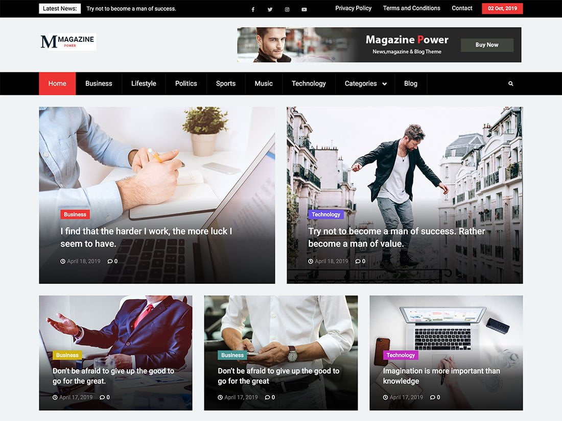 magazine-power-free-wordpress-theme