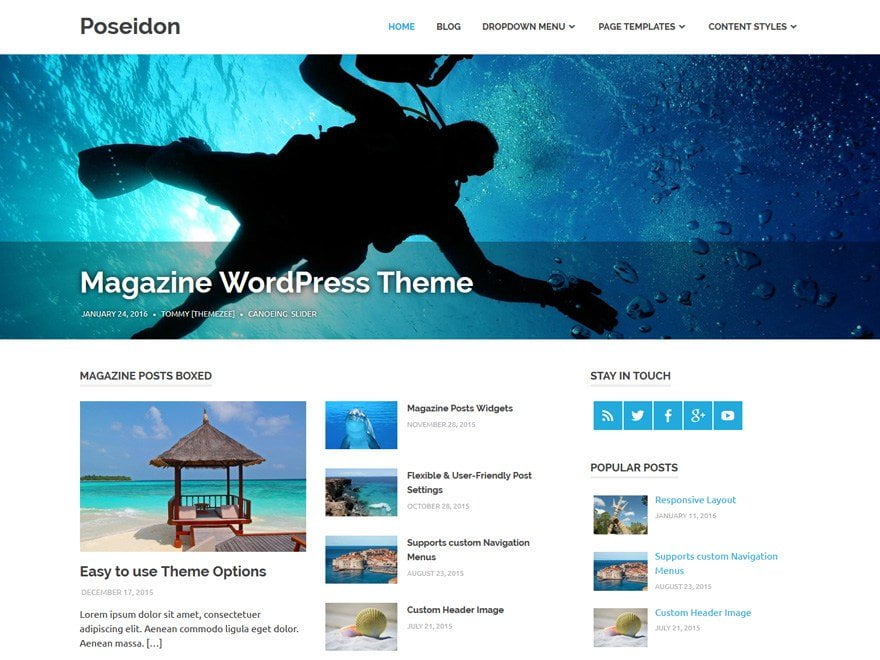 Free Magazine WordPress Themes & Templates 2020