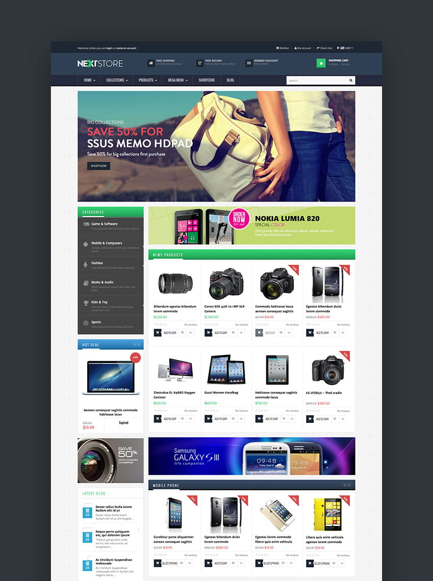 AP Next Store - Flexible Shopify Theme