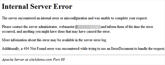 Step-by-Step Guide To Fix The 500 Internal Server Error On WordPress