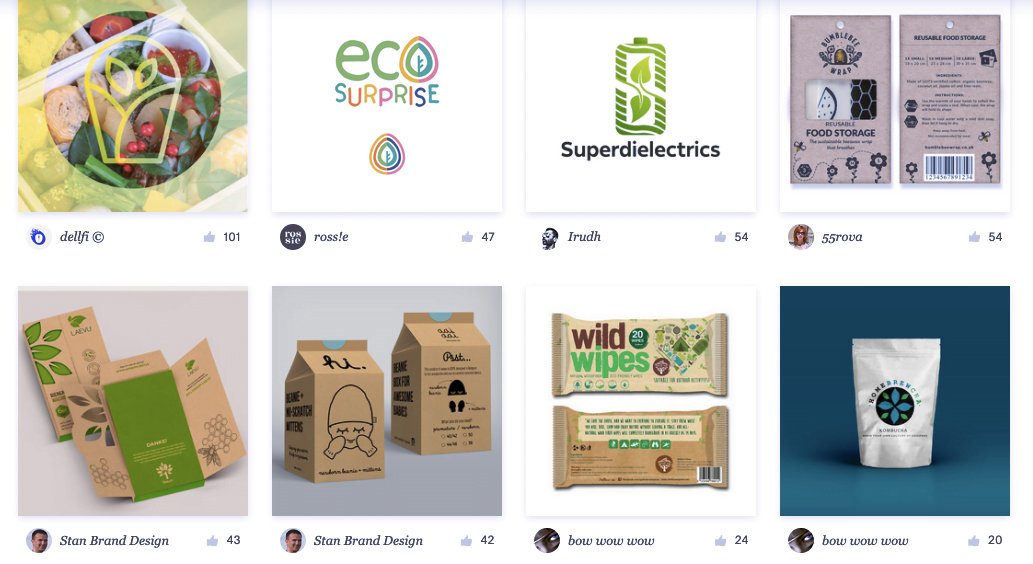 Branding for ecofriendly, green, and environmental companies