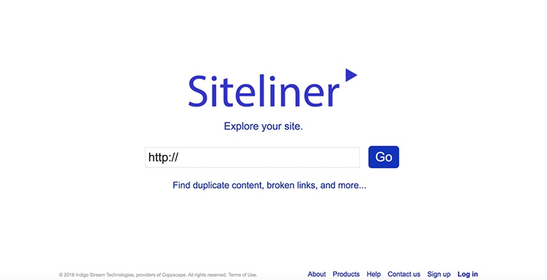 Siteliner - SEO Analysis Tool