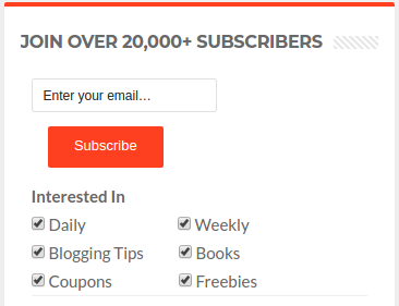Encourage Users to subscribe