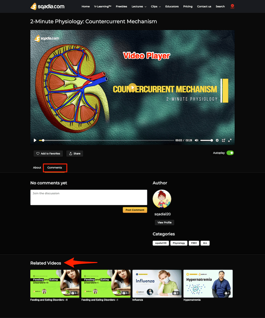 Uscreen Video Page