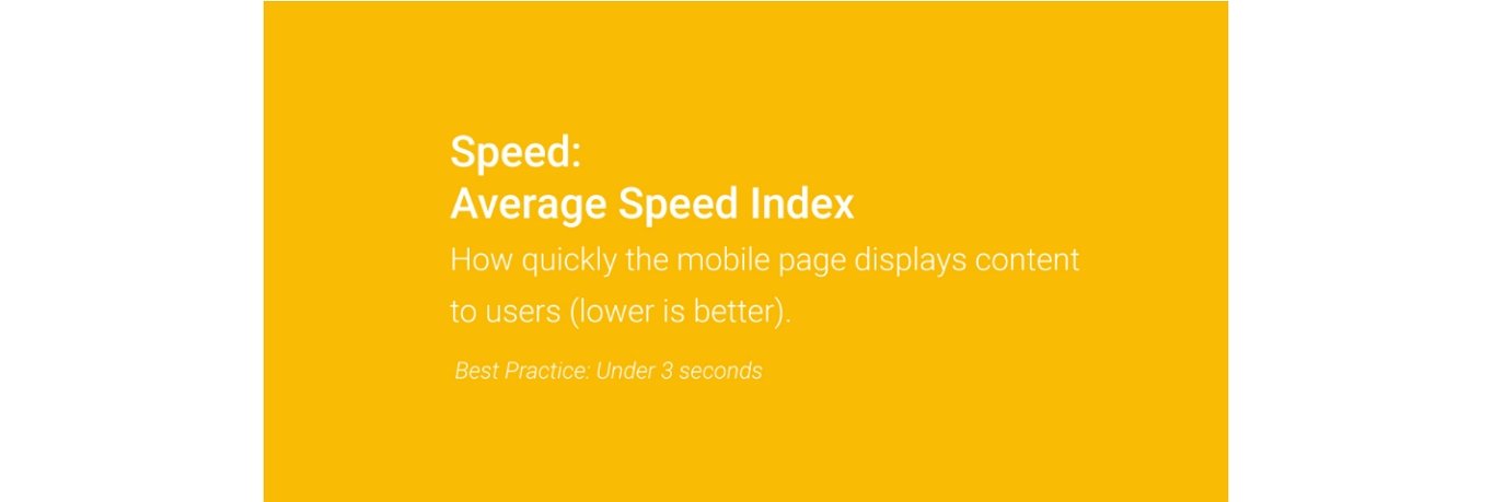 google mobile speed loading time best practice