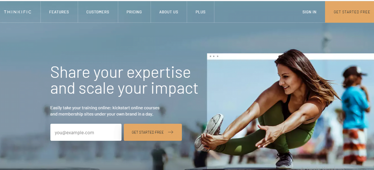 Online Course Platform - Thinkific