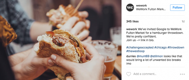 11 hacks to become Instagram famous WeWork hashtag examples