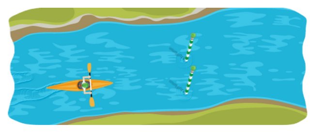 16. Slalom Canoe Google Doodle Game