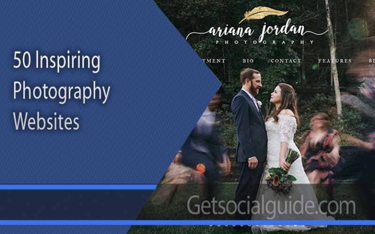 50 Inspiring Photography Websites - getsocialguide