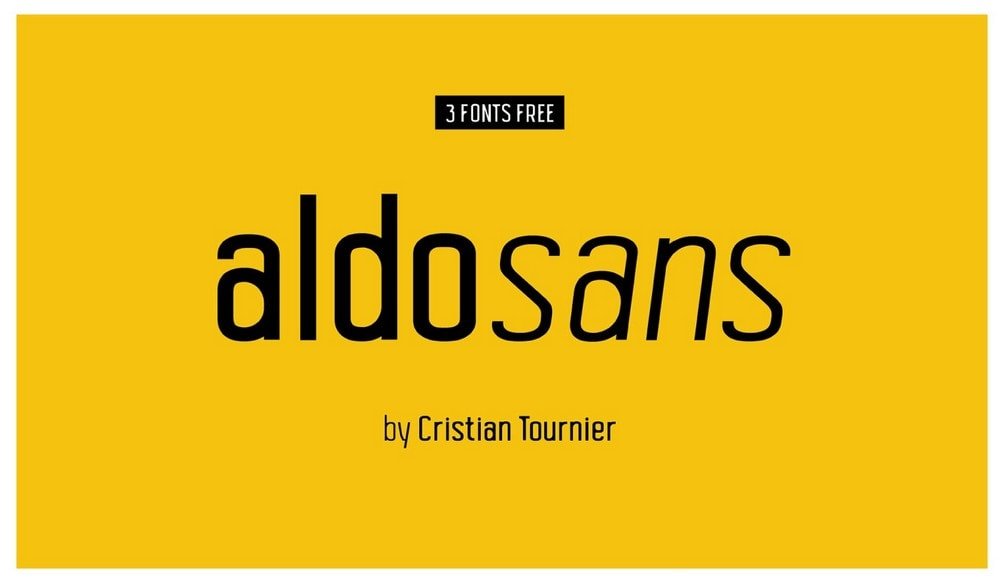 Aldo Sans - Free Sans Font Family