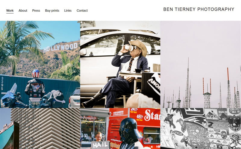 Best Photography Websites // Bentierney