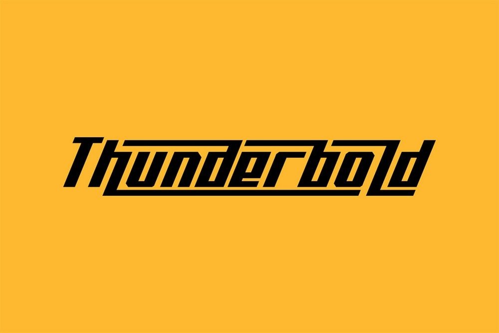 Thunderbold - Free Sans Serif Font
