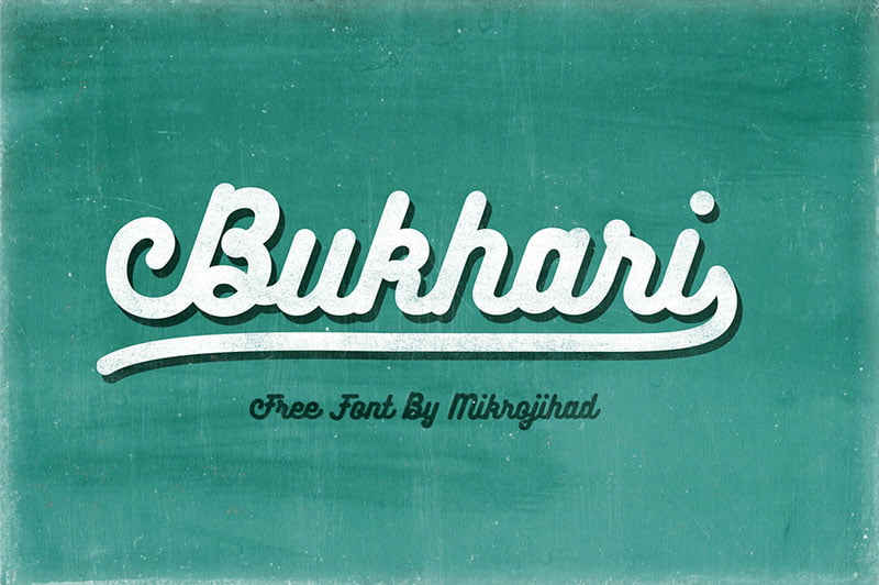 Bukhari Script Free Fonts for Commercial Use