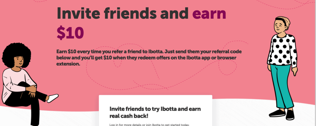 ibotta friends referral instant PayPal money