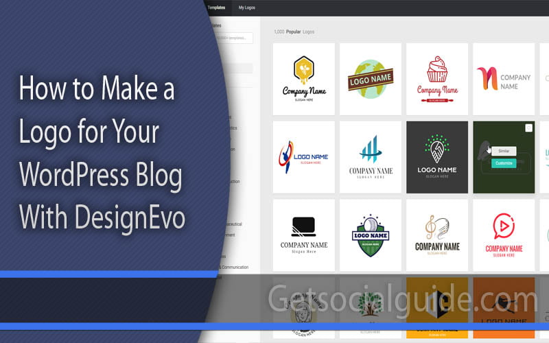 How to Make a Logo for Your WordPress Blog with DesignEvo