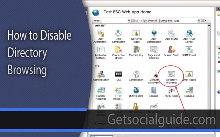 How to Disable Directory Browsing