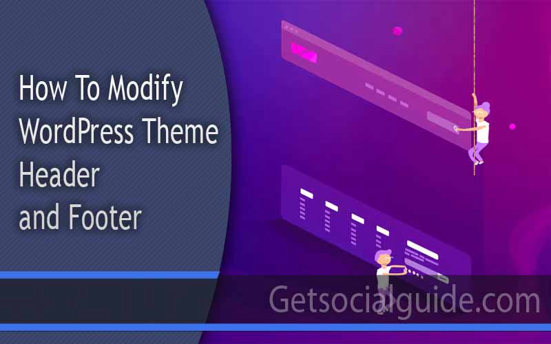 Modify WordPress Theme Header and Footer
