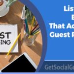 List Top Blogs That Accept Guest Posts