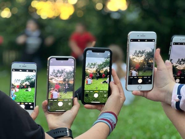 Smartphones for Social Media Content Creation