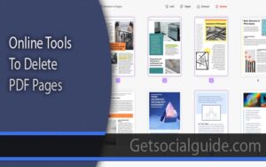 Online Tools to Delete PDF Pages