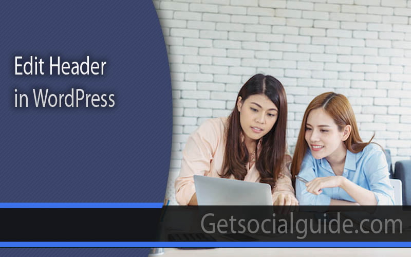 Edit Header in WordPress