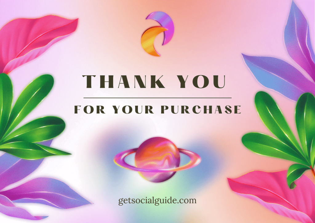 Thank You for Your Order - GetSocialGuide - WordPress Tips and Tricks for Amateur Bloggers