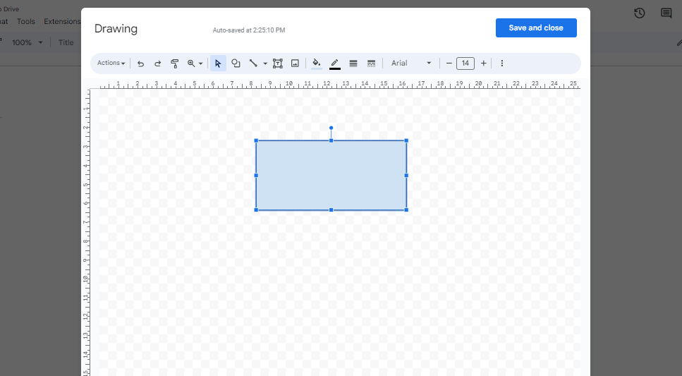 Send An Image To The Back In Google Docs