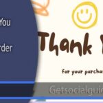 Thank You for Your Order