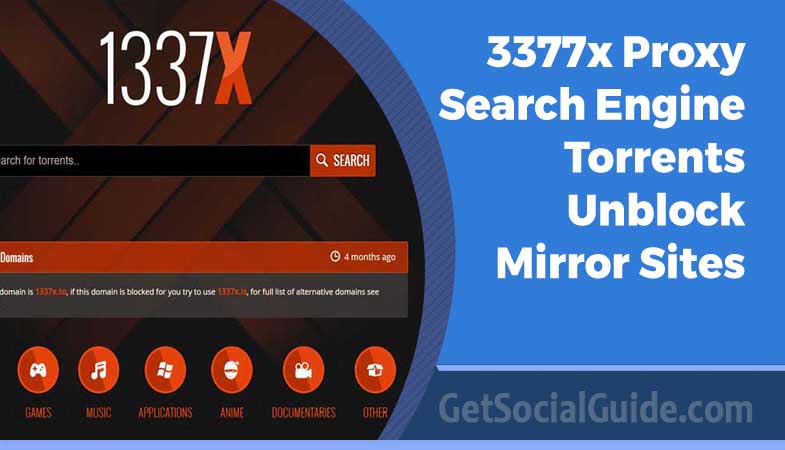 3377x Proxy Search Engine Torrents Unblock Mirror Sites - getsocialguide