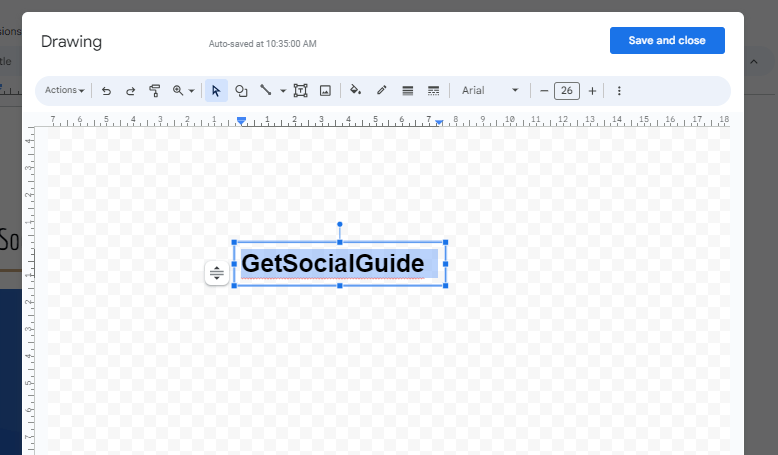 Vertically Align Text in Google Docs