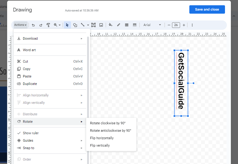 Vertically Align Text in Google Docs