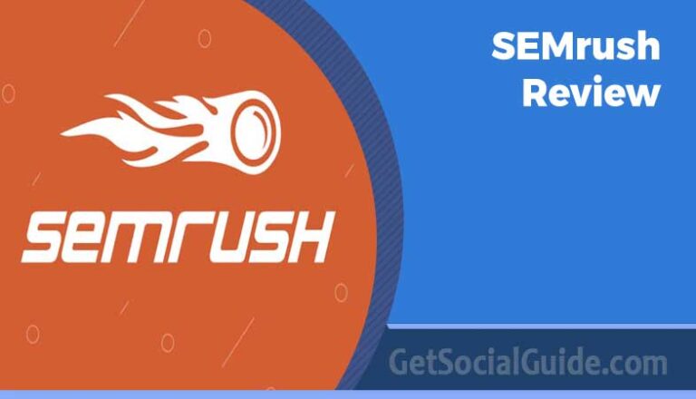 SEMrush dashboard overview with SEO tools
