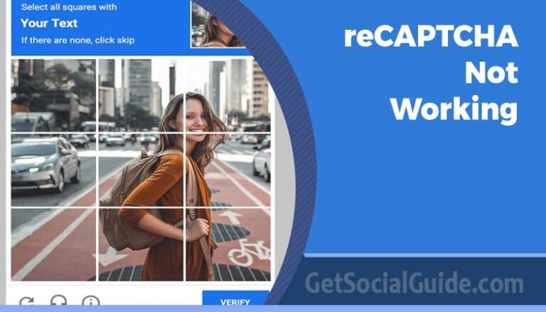 reCAPTCHA Not Working