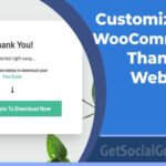 How to Customize the WooCommerce Thank You Web page - getsocialguide