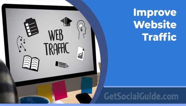 Increasing website traffic analytics dashboard