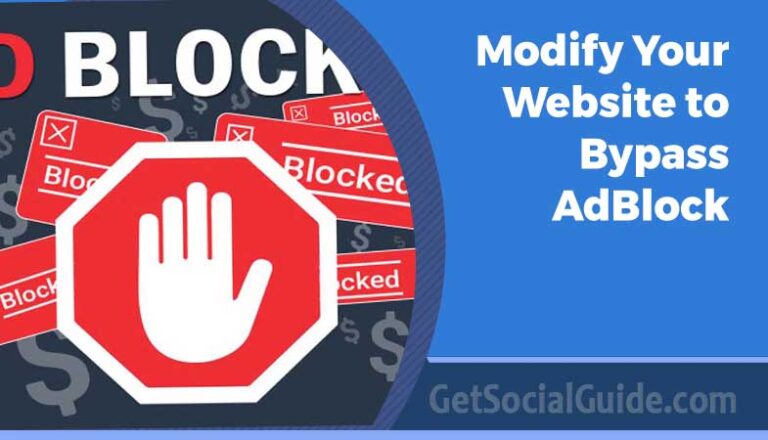adblock detection script example website