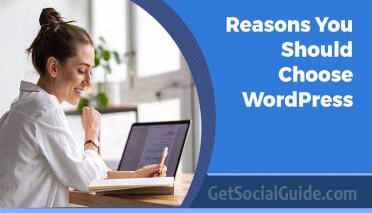 Reasons to choose WordPress showcasing flexibility, SEO benefits, customization options, and ease of use for building modern websites