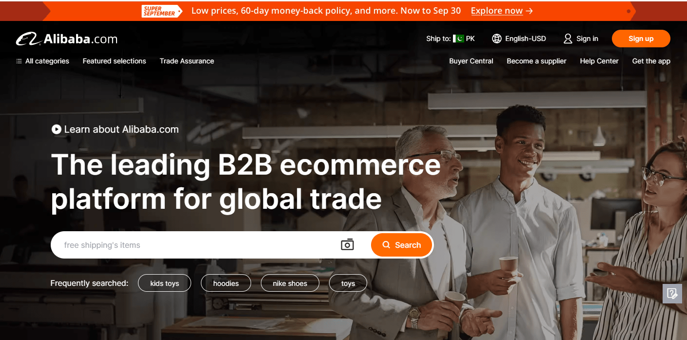 B2B E-commerce Websites