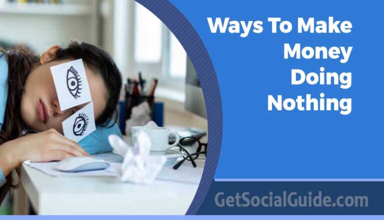 passive income ideas make money doing nothing online