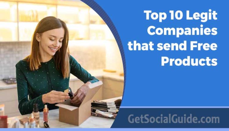 Top 10 Legit Companies that send Free Products