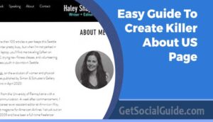 Easy Guide To Create Killer About US Page