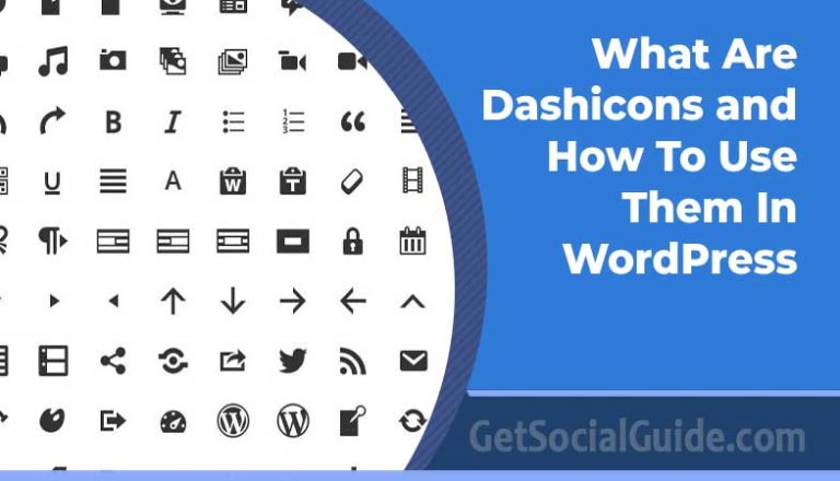 What Are Dashicons and How To Use Them In WordPress